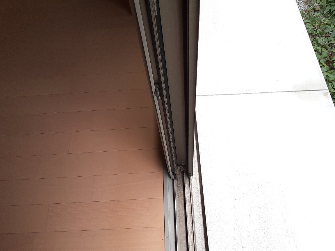 12/25 バルコニー