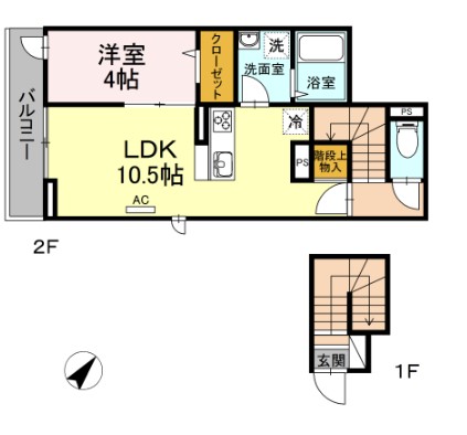 B LAKE CATSLEの間取り