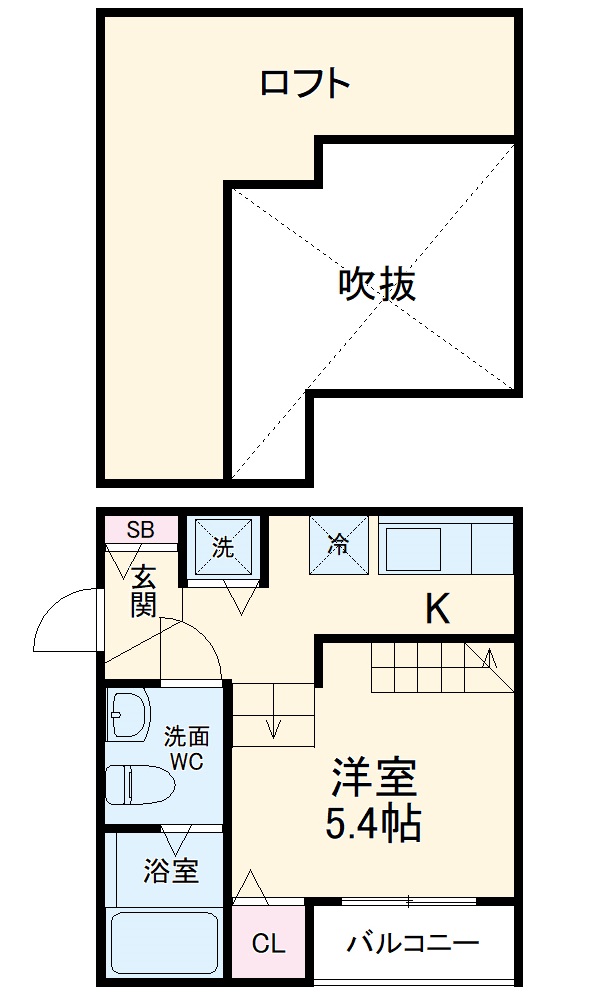 マルスヴァンサンク一番館の間取り