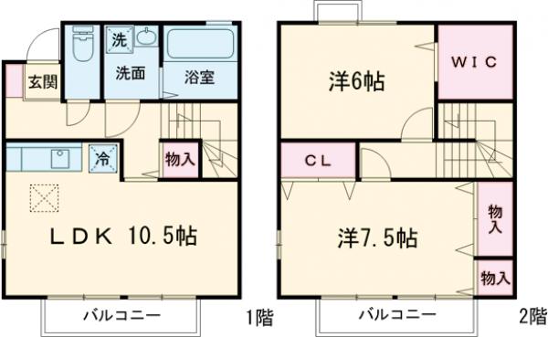 メゾンナポの間取り
