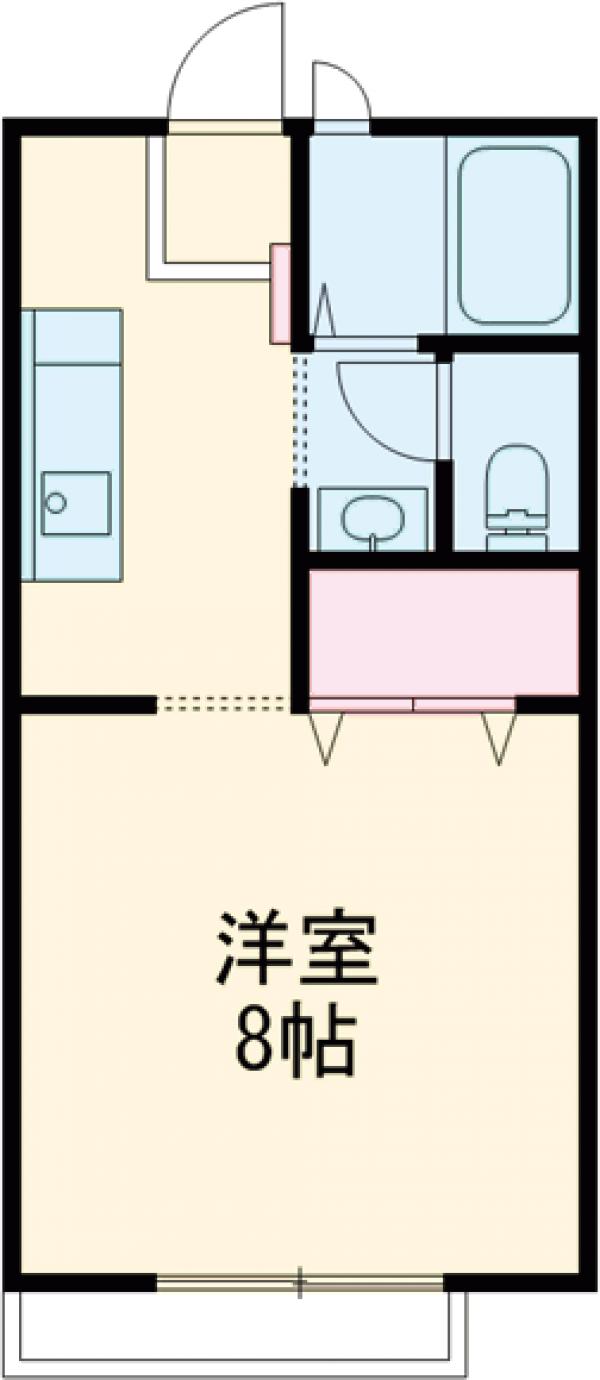プチメゾン Ⅰの間取り