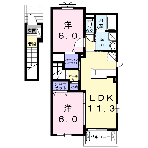 レガシーの間取り