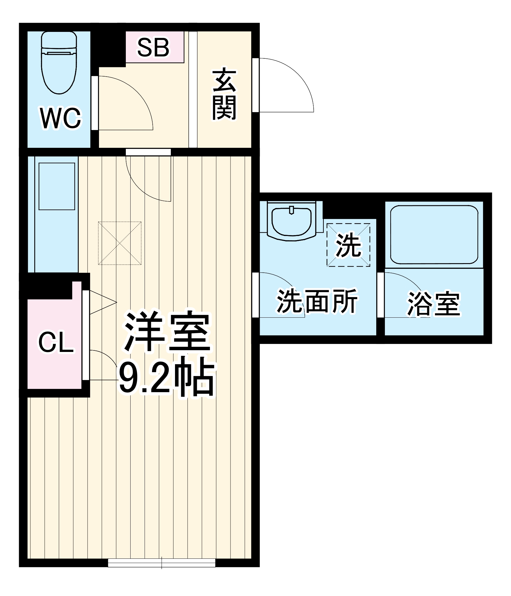 チューダーハウス常盤の間取り
