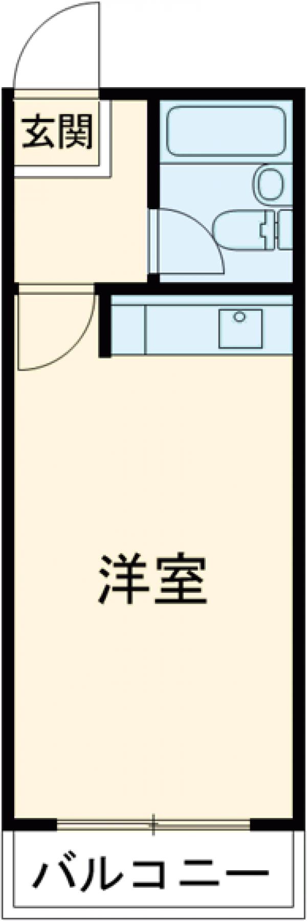 岡本ビルの間取り