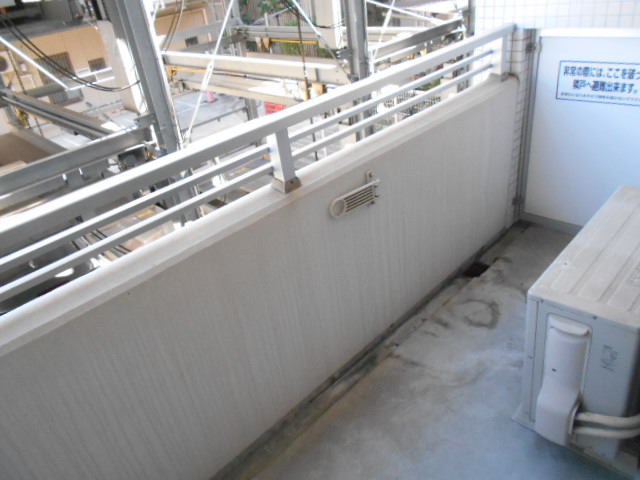 12/21 バルコニー