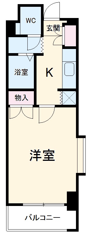 アンオゥル鵜の森の間取り