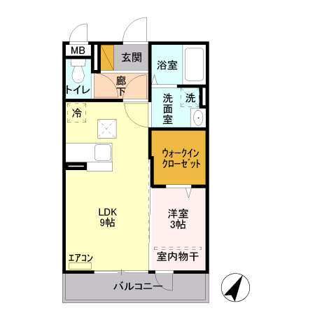 プルミエの間取り