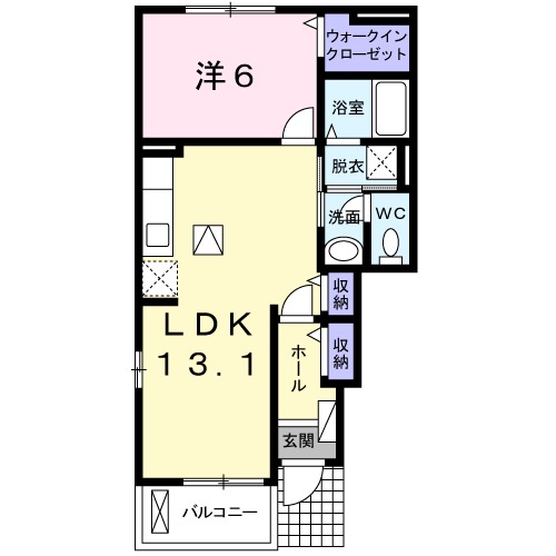 ヴァンヴェールⅡの間取り