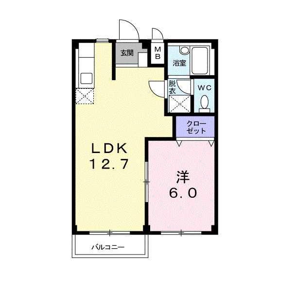 シンフォニーハイムの間取り