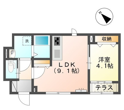エクセレント上福岡の間取り