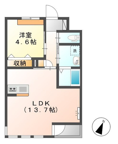 フローラふじみ野の間取り