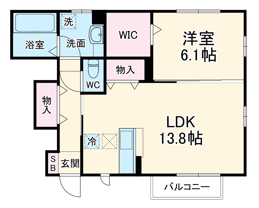 グレースピアの間取り
