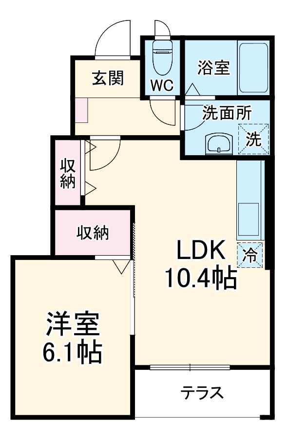 メゾン・ド・アイリスの間取り