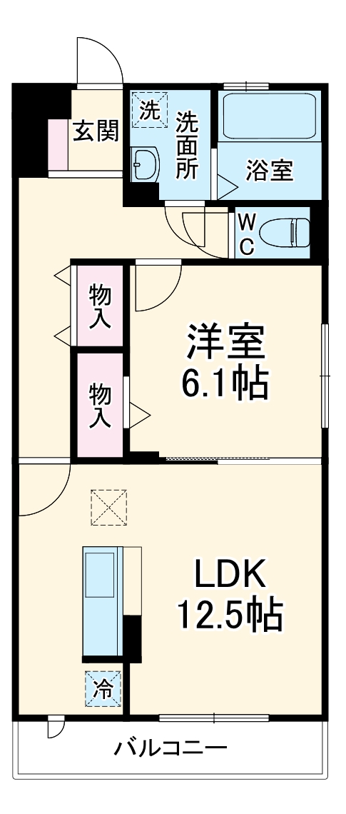 モンターニュの間取り