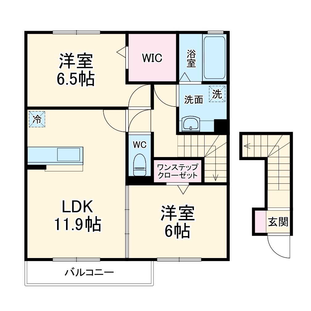 カメリアの間取り