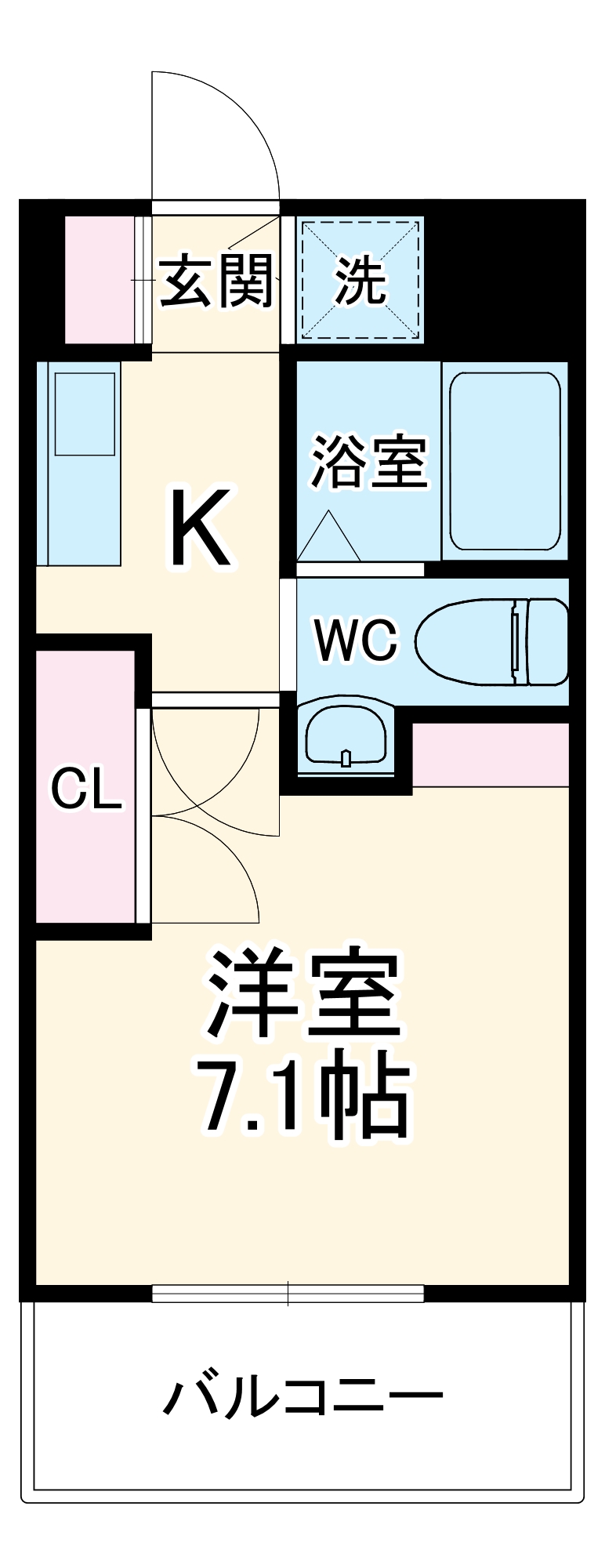 JCアベニューみずほ台の間取り