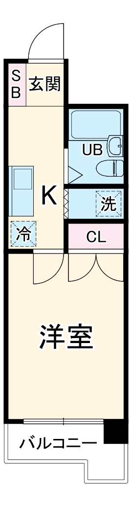 日宝コート金沢文庫の間取り