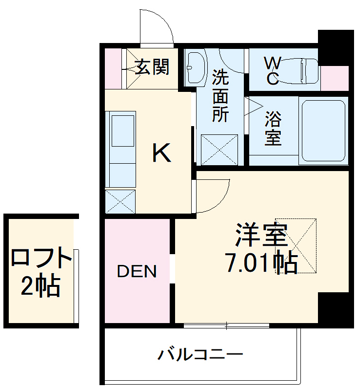 カイト ルネスの間取り