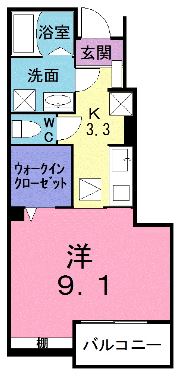 フォレスタ Kの間取り