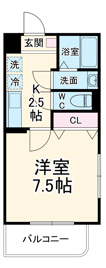 シャルマンピアの間取り