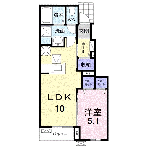 サンリットガーデンⅡの間取り