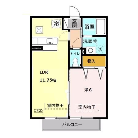アスティオン IIの間取り
