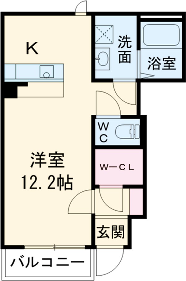リヴェール上ノ原の間取り