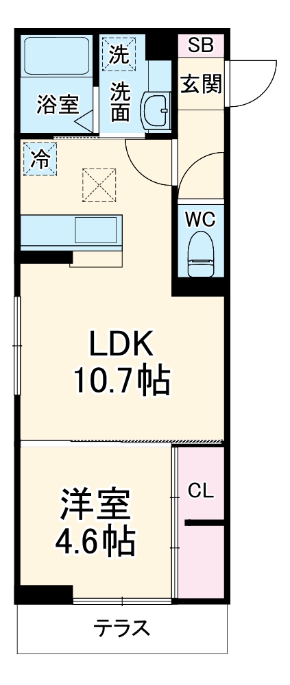 エミナーレ西大宮の間取り