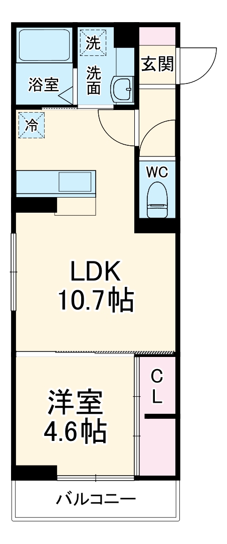 エミナーレ西大宮の間取り