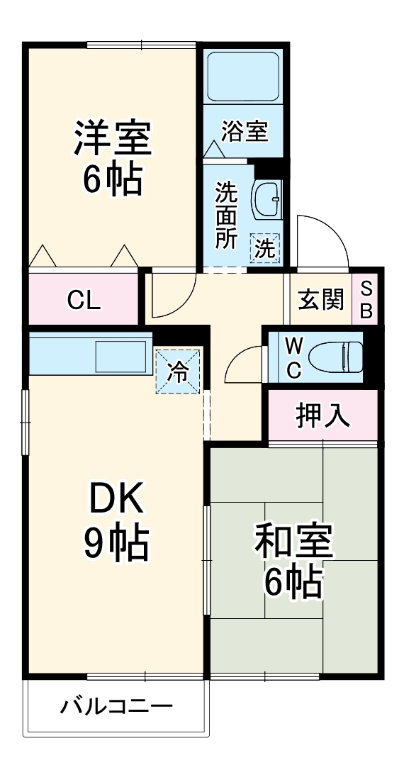 メゾンドール　壱番館の間取り