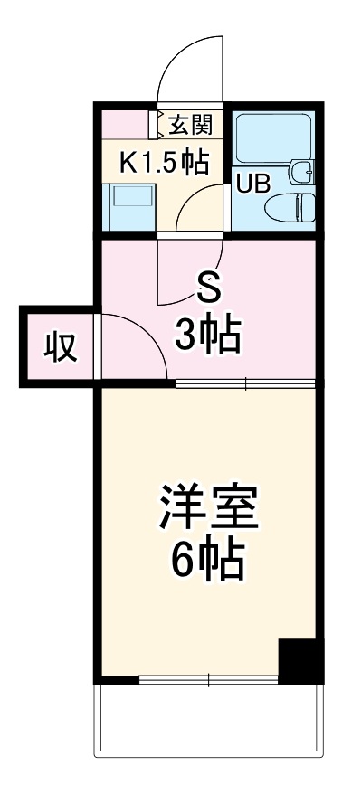 みずほ台宝マンションの間取り