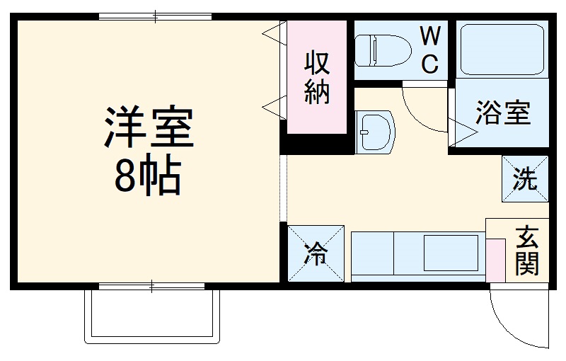ハイツ ノアの間取り