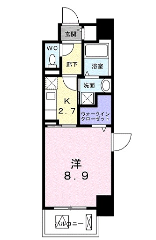 フィオーレ カンパネラの間取り
