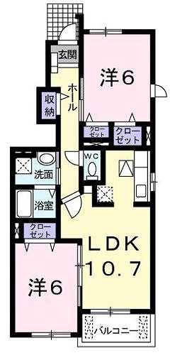 プラシードの間取り