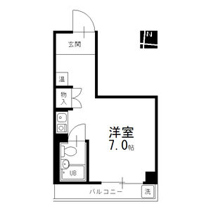 コーポR&Kの間取り