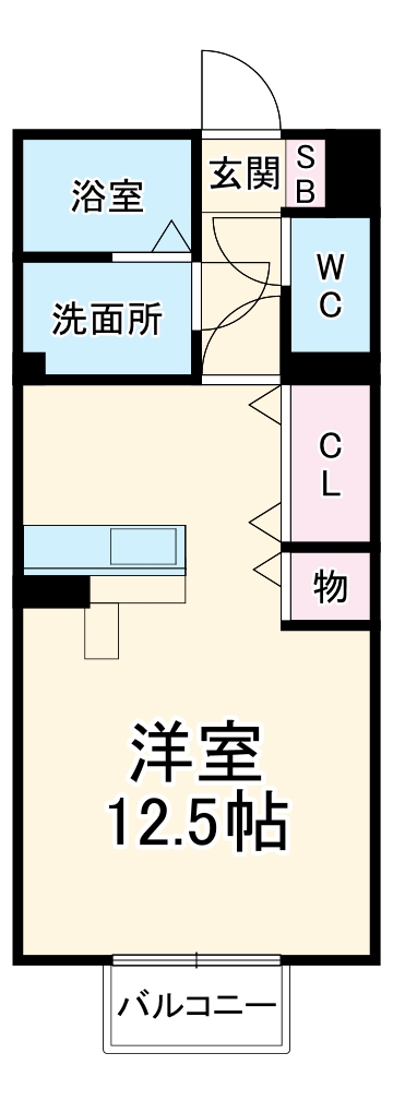 リヴェール八剣の間取り
