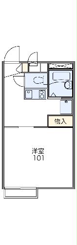 レオパレス美沙花の間取り