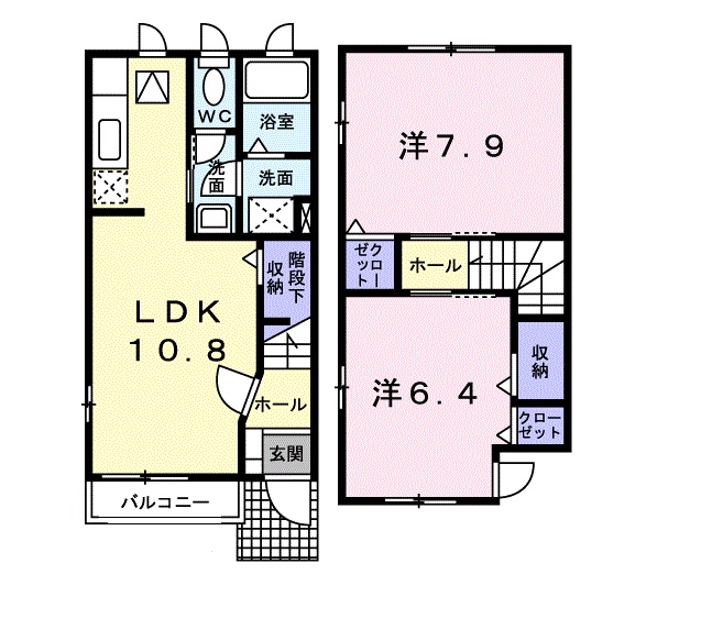 エアリーコートの間取り