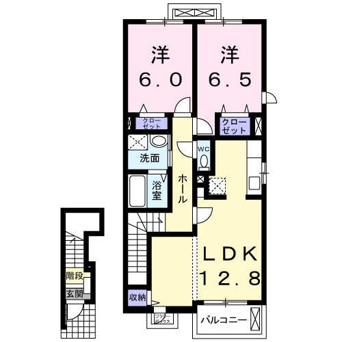 リバーサイドガーデンウエストの間取り