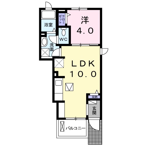 レヴリーの間取り