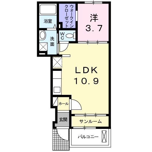 ベルタ レジーナの間取り