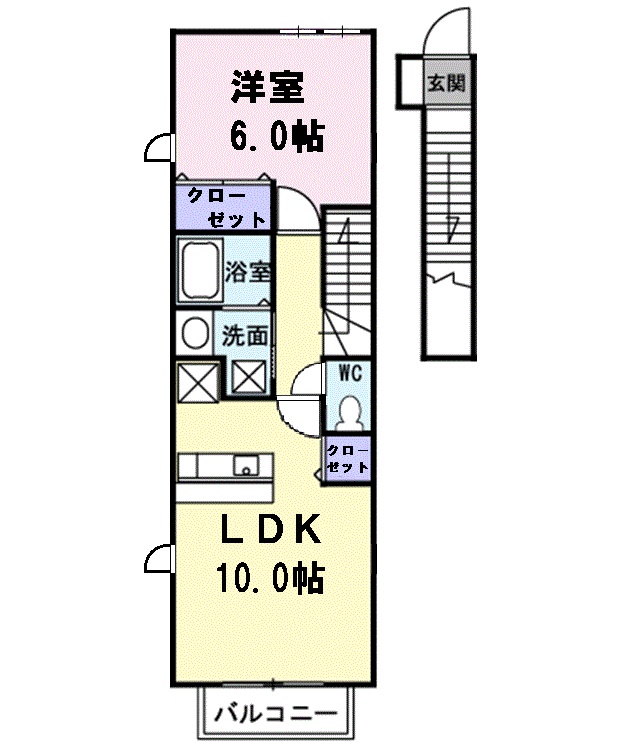 クリアネス iの間取り
