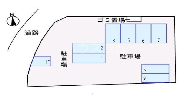 3/11 駐車場