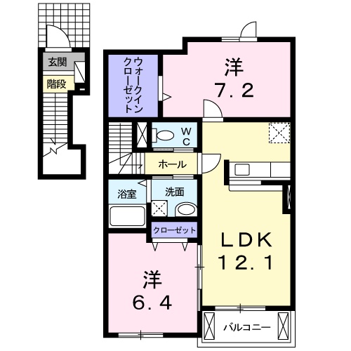アルモニーの間取り