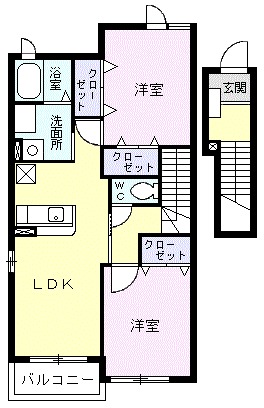 アウローラSⅢの間取り