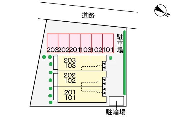 16/22 駐車場
