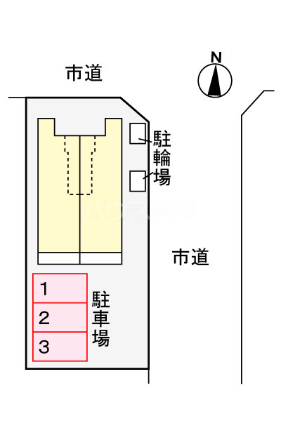 2/8 駐車場