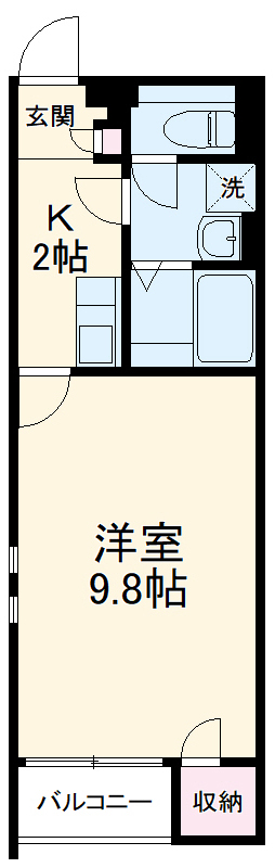 クレイノWill Cの間取り