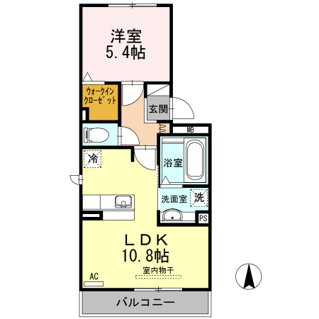 アンソレイユの間取り
