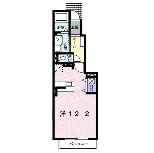 T’sメゾン Ⅰの間取り